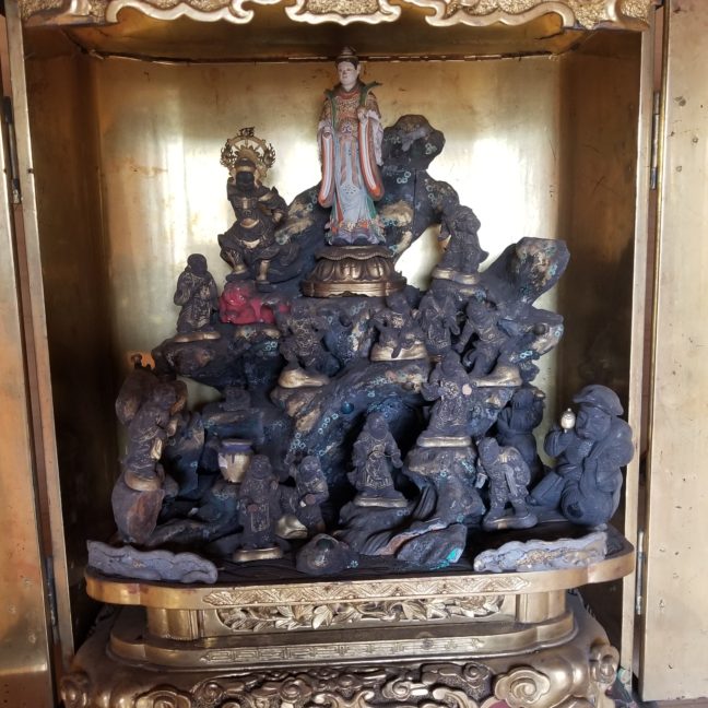 逸品（厨子入大弁財天女）仏像 神像 もちはこび 